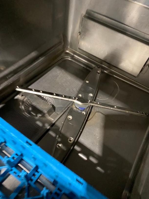 Hobart New Body Style Advansys Series Commercial Stainless Steel Undercounter Dish Washer! With Full Size Peg Rack! 120/208/240V 1 Phase! Model: LXER SN: 231185996! - Image 6 of 8