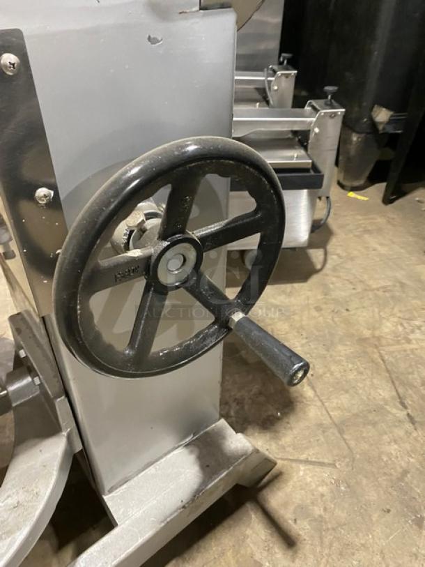 Nice! Commercial Floor Style 30 Quart Planetary Mixer! With Wired Whisk & Flat Beater Attachments! With Stainless Steel Mixing Bowl! Working! - Image 8 of 11