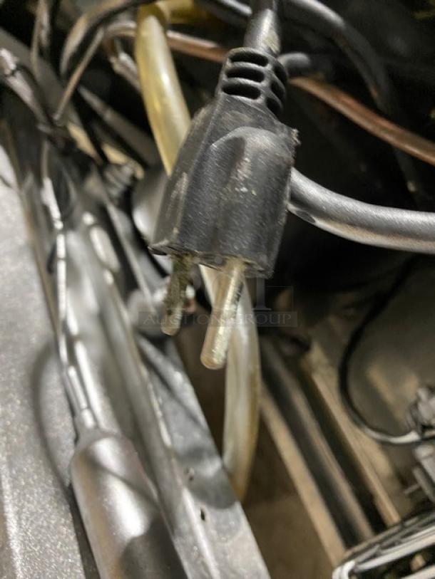 CoolTech Custom Single Door Refrigerated Lowboy/Worktop Cooler! All Stainless Steel! With Enclosed Top Glass Showcase! On Casters! 120V! Model: Custom-24BM SN: 116597! - Image 9 of 9