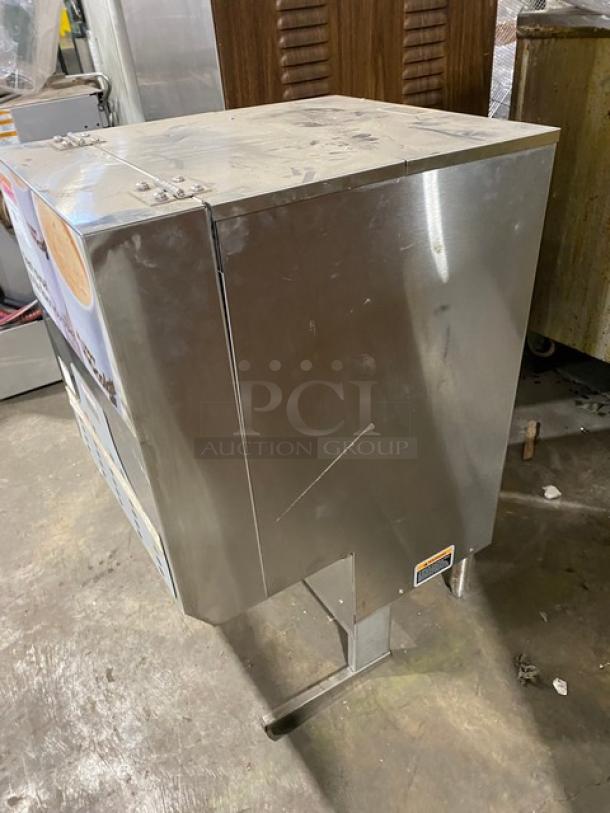 Bunn Dunkin Donuts Style Commercial Stainless Steel Countertop Hot Chocolate/Cappuccino Hot Beverage Machine! With 5 Flavor Hoppers! With Hot Water Dispenser! 120/208-240V 1 Phase! Model: IMIX-5, HWB 120/208-240V LED (DD) SN: IMIX050170! On Legs! - Image 3 of 7