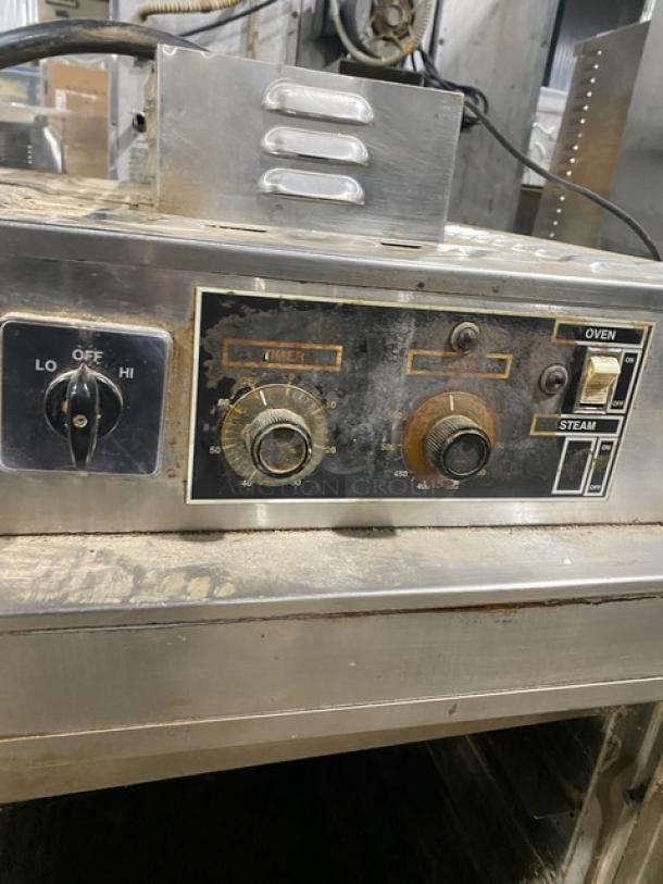 Nu-Vu Commercial Electric Powered Half Size Countertop Convection Oven! All Stainless Steel! With Built In Pan Rack! - Image 6 of 9