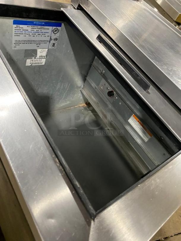 Beverage-Air Black Commercial Floor Style Glass Froster/Plate Chiller! 115V 1 Phase! Model: GF24L! - Image 5 of 8