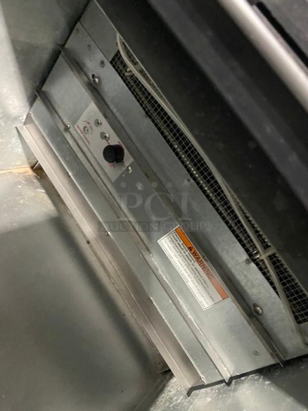 Beverage-Air Black Commercial Floor Style Glass Froster/Plate Chiller! 115V 1 Phase! Model: GF24L! - Image 6 of 8