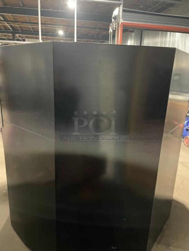 New! Scratch-N-Dent! Beech Ovens Commercial Natural Gas Powered/Wood Fired  Round Stone Hearth Oven! With Stainless Steel Pizza Peel, Wire Brush & Coal Shovel! 120/110V! Model: RND1300-1003 / C0184847 SN: 0000033381 TE! - Image 3 of 14