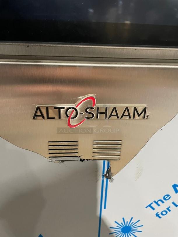 New! Scratch-N-Dent! 2021! Alto-Shaam Halo Heat Series Commercial Stainless Steel Electric Powered Smoker/Roaster/Cook-N-Hold Oven! With Deluxe Controls! On Casters! 120V 1 Phase! Model: 500-TH DX SN: 2875494-000! - Image 6 of 11