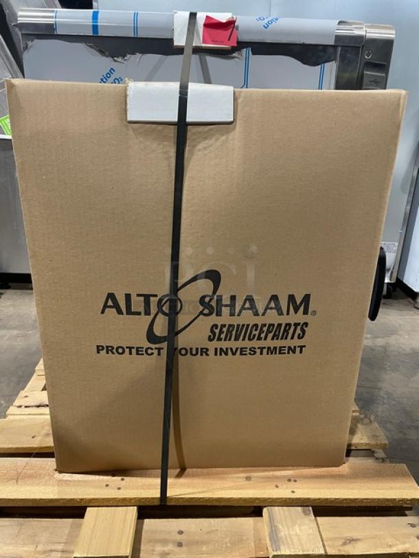 New! Scratch-N-Dent! 2021! Alto-Shaam Halo Heat Series Commercial Stainless Steel Electric Powered Smoker/Roaster/Cook-N-Hold Oven! With Deluxe Controls! On Casters! 120V 1 Phase! Model: 500-TH DX SN: 2875494-000! - Image 10 of 11
