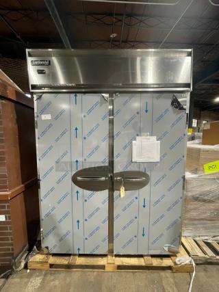 New! Scratch-N-Dent! Continental Commercial Stainless Steel Full Height Insulated Roll In Heated Cabinet/Hot Food Warmer! With Lock & Keys! Model: DL2WI SN:16357504! 208-230V 1 Phase!