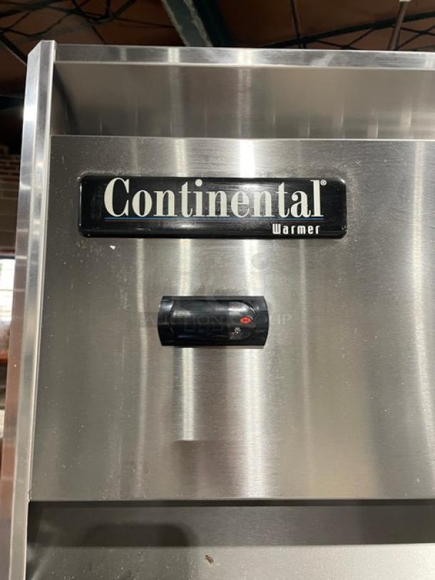 New! Scratch-N-Dent! Continental Commercial Stainless Steel Full Height Insulated Roll In Heated Cabinet/Hot Food Warmer! With Lock & Keys! Model: DL2WI SN:16357504! 208-230V 1 Phase! - Image 9 of 12