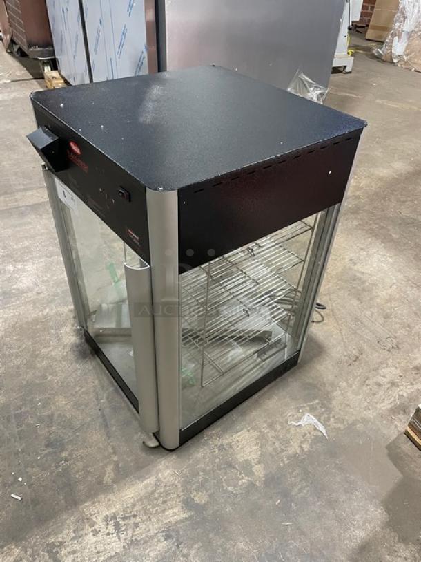 New! Scratch-N-Dent! Hatco! 2024!  Flav-R-Fresh Series Commercial Countertop 2 Door Heated Display Cabinet! With Tempered Glass Sides! With Humidity Control! With Multi-Purpose Rack! Model: FDWD-2X SN: 4176932401! 120V 1 Phase! With Legs! - Image 2 of 9
