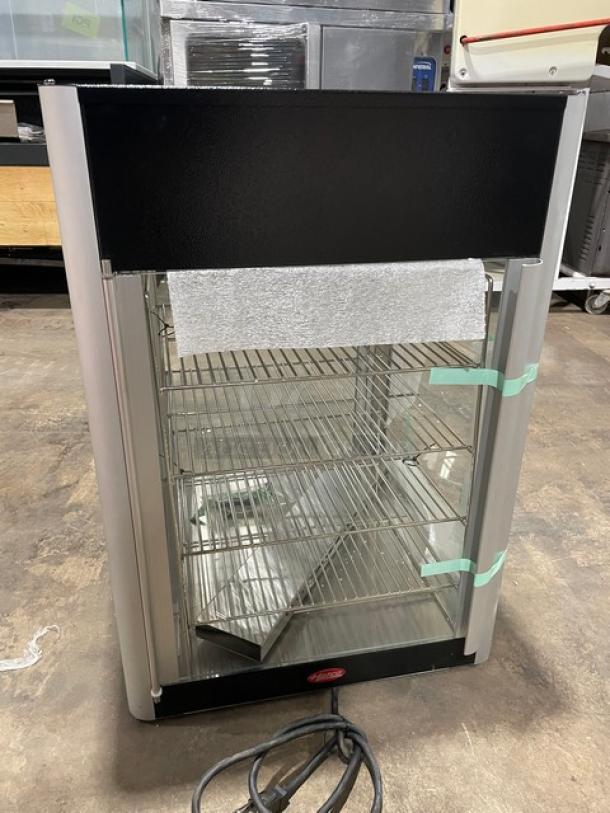 New! Scratch-N-Dent! Hatco! 2024!  Flav-R-Fresh Series Commercial Countertop 2 Door Heated Display Cabinet! With Tempered Glass Sides! With Humidity Control! With Multi-Purpose Rack! Model: FDWD-2X SN: 4176932401! 120V 1 Phase! With Legs! - Image 3 of 9