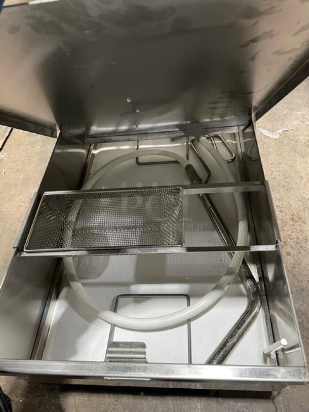 New! Scratch-N-Dent! Pitco Commercial Stainless Steel Portable 75LB Fryer Oil Filter-Suction Machine! On Casters! 115V 1 Phase! Model: P18 SN: F24CA004303! With New In Box Heavy-Duty 17.5x28 Fryer Filter Sheets! All One Money! - Image 8 of 15
