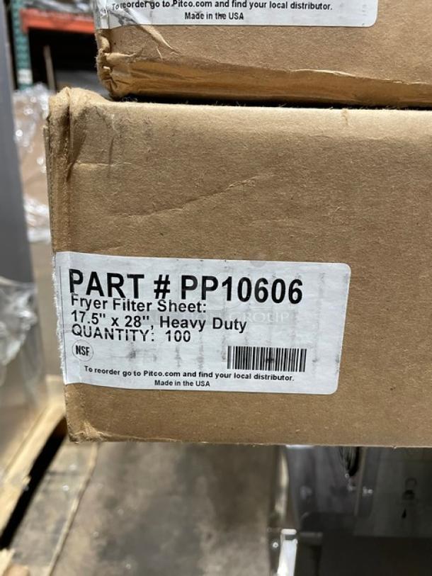 New! Scratch-N-Dent! Pitco Commercial Stainless Steel Portable 75LB Fryer Oil Filter-Suction Machine! On Casters! 115V 1 Phase! Model: P18 SN: F24CA004303! With New In Box Heavy-Duty 17.5x28 Fryer Filter Sheets! All One Money! - Image 12 of 15