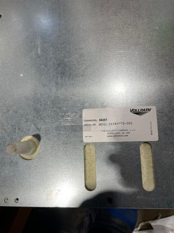 New In The Box! Scratch-N-Dent! Vollrath Commercial Stainless Steel Single Pan Ice-Cooled Cold Food Well! Model: 36491 SN: M342-01583773-001! - Image 7 of 7