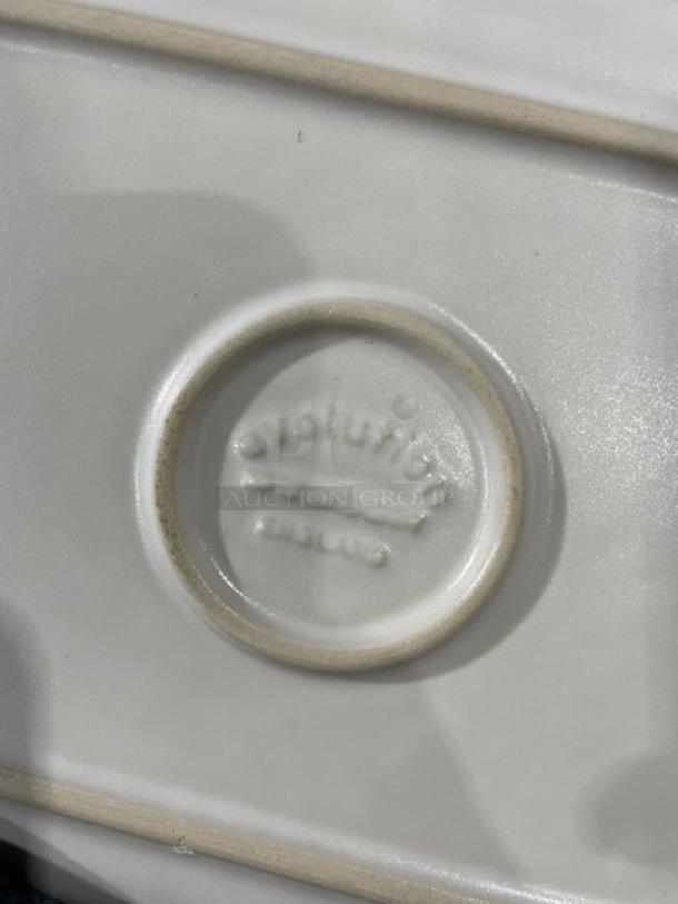 New In The Box! Dudson Commercial Pearl Ceramic Chef's Trays! Model: 4EVP955R! 14X Your Bid! - Image 7 of 10