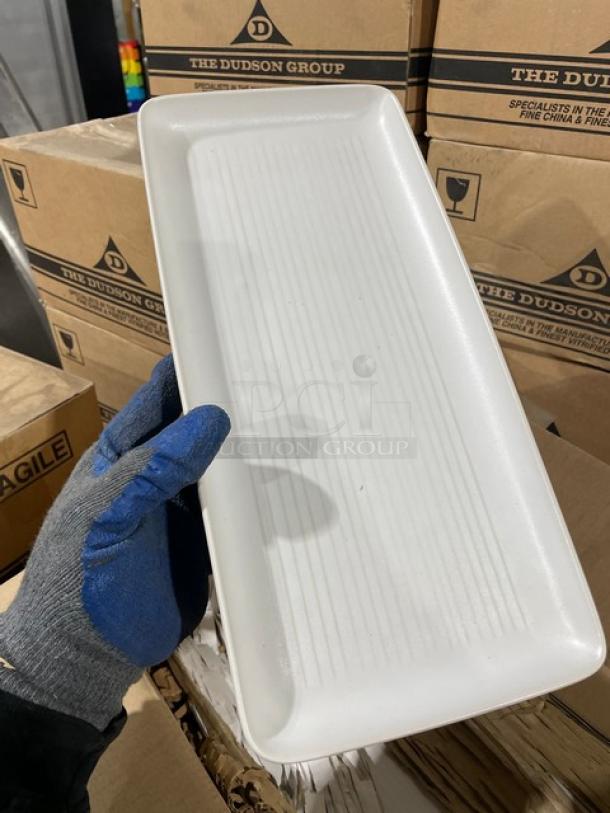 New In The Box! Dudson Commercial Pearl Ceramic Chef's Trays! Model: 4EVP955R! 14X Your Bid! - Image 8 of 10