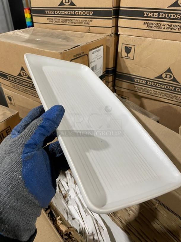 New In The Box! Dudson Commercial Pearl Ceramic Chef's Trays! Model: 4EVP955R! 14X Your Bid! - Image 9 of 10