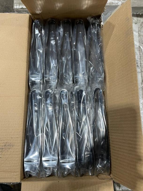 New In The Box! Reflections Commercial Heavyweight Plastic 9 Inch Serving Tongs! Model: RFTNG9! 55X Your Bid! - Image 5 of 9