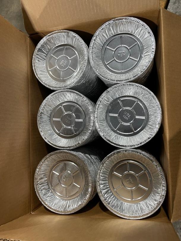 All New In The Box! Mixed Pallet! HFA Commercial Aluminum 6 Inch Pie Pans! With Green Wave International Heavy Weight, 100% Compostable CPLA Cutlery Knifes! With Hoffmaster 2 Ply 15"x17" Dinner Napkins! 75X Your Bid! - Image 6 of 14
