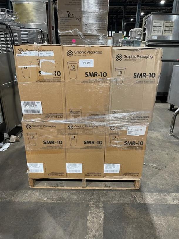 New In The Box! Graphic Packaging 10 Oz. Paper Hot Cups! Model: SMR-10! 19X Your Bid! - Image 1 of 8