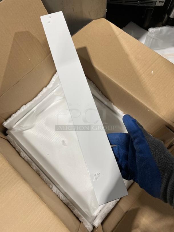New In The Box! Lancaster Commercial Products Wescon Series White Lacquered MDF Medium Size Serving Trays! Model: 0911001WHT6! 30X Your Bid! - Image 8 of 12