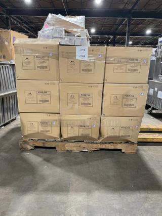 New In The Box! Tuxton Naples 45 Ristorante E Pizzeria Series Eggshell High Quality Oval Dinnerware Platters! 18X Your Bid!