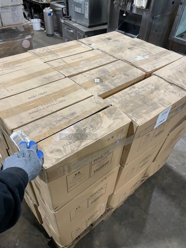 New In The Box! Tuxton Naples 45 Ristorante E Pizzeria Series Eggshell High Quality Oval Dinnerware Platters! 18X Your Bid! - Image 11 of 11