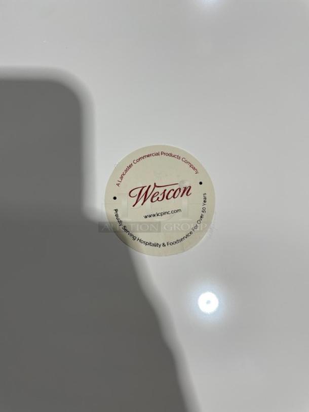 New In The Box! Lancaster Commercial Products Wescon Series White Lacquered MDF Medium Size Serving Trays! Model: 0911001WHT6! 12X Your Bid! - Image 9 of 12