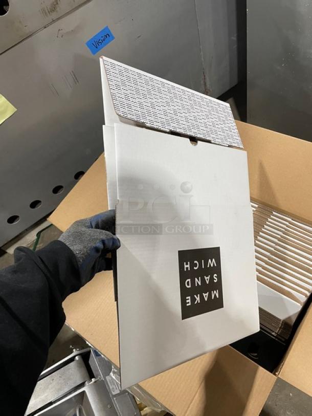 New In The Box! Aurify Disposable Sandwich Boxes & Inserts! 19X Your Bid! - Image 8 of 8