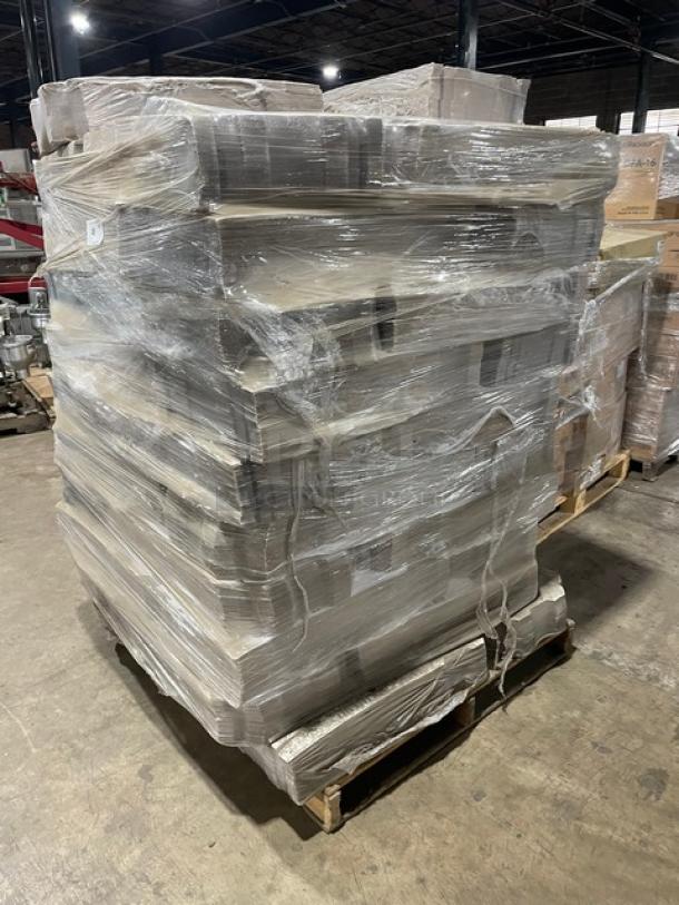 New! Wrapped On Pallet! Freeport Paper Industries Commercial Cardboard Papa Rosso Pizza Boxes! All One Money! - Image 2 of 6