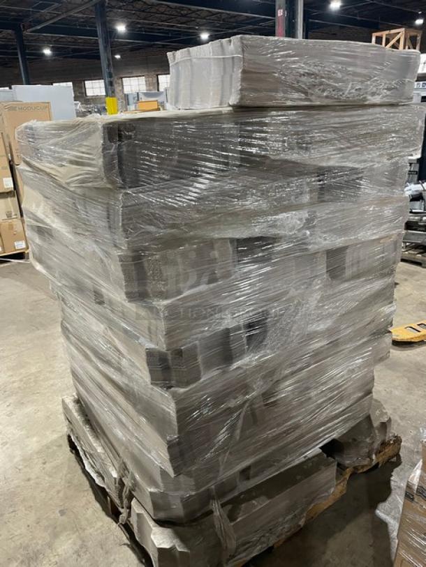 New! Wrapped On Pallet! Freeport Paper Industries Commercial Cardboard Papa Rosso Pizza Boxes! All One Money! - Image 3 of 6
