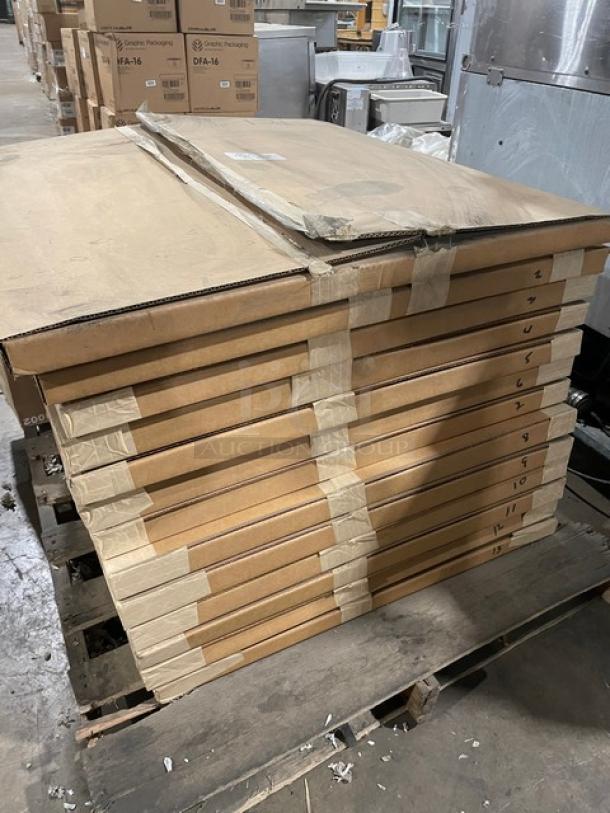 All New In The Box! Mixed Pallet! NewSpring Ellipso 2oz Clear Oval Souffle/Portion Cups! With 26"x26" Tabletop Sheets! 16X Your Bid! - Image 3 of 8