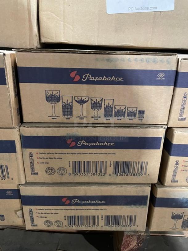 All New In The Box! High Quality Mixed Pallet! Carlisle Commercial 8oz Black Melamine Molcajete Ramekin Bowls! With Fortessa 7" Dishwasher Safe Cloche, Fits 10.75" Bone China Plates! With Figgjo Norway Handled Base Plates! With Paşabahçe Vintage Timeless 2oz Shot Glasses! 107X Your Bid! - Image 7 of 9