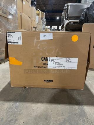 New In The Box! Cambro 3 Pack Camrack Customizable 16 Compartment Blue Glass Racks! With 3 Gray Extenders Each! Model: 16S638168! All One Money!