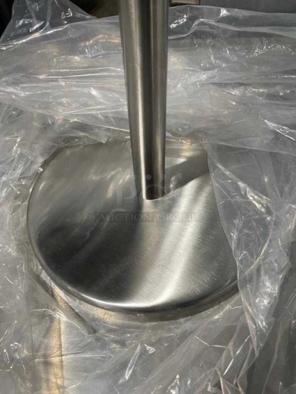 New In The Box! Steelite International Commercial Stainless Steel 10.25"x9.5"x28" Wine Bucket Stands! Model: 7600CV041! 28X Your Bid! - Image 7 of 9