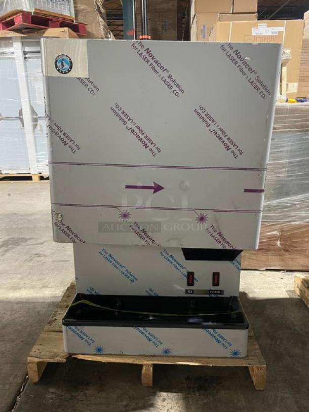 New! Scratch-N-Dent! Hoshizaki Commercial Stainless Steel Opti-Serve Countertop Nugget Ice Making Machine! With Water Dispenser! Model: DCM-300BAH-OS SN: N03536C! 115V 1 Phase! - Image 1 of 12