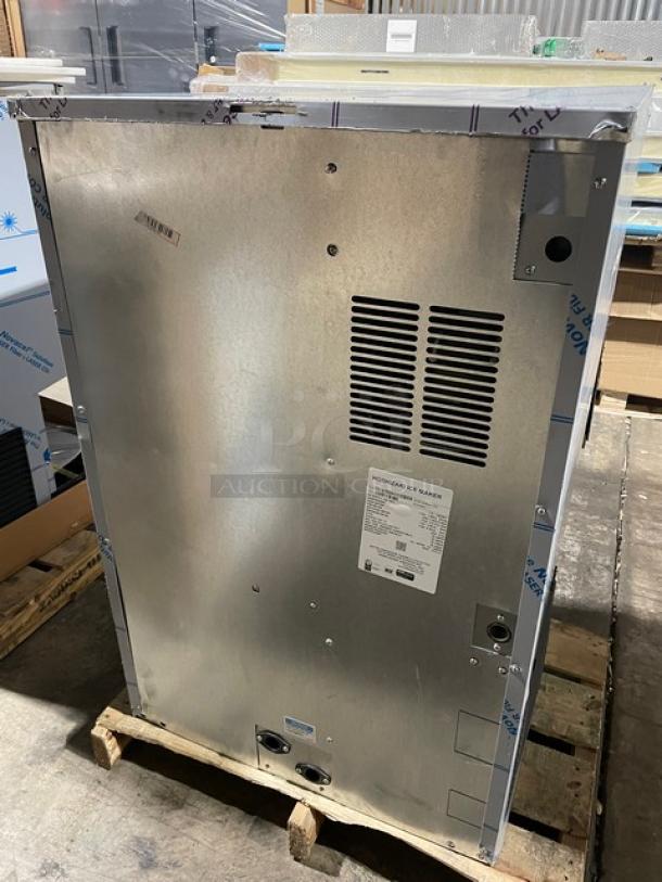 New! Scratch-N-Dent! Hoshizaki Commercial Stainless Steel Opti-Serve Countertop Nugget Ice Making Machine! With Water Dispenser! Model: DCM-300BAH-OS SN: N03536C! 115V 1 Phase! - Image 3 of 12