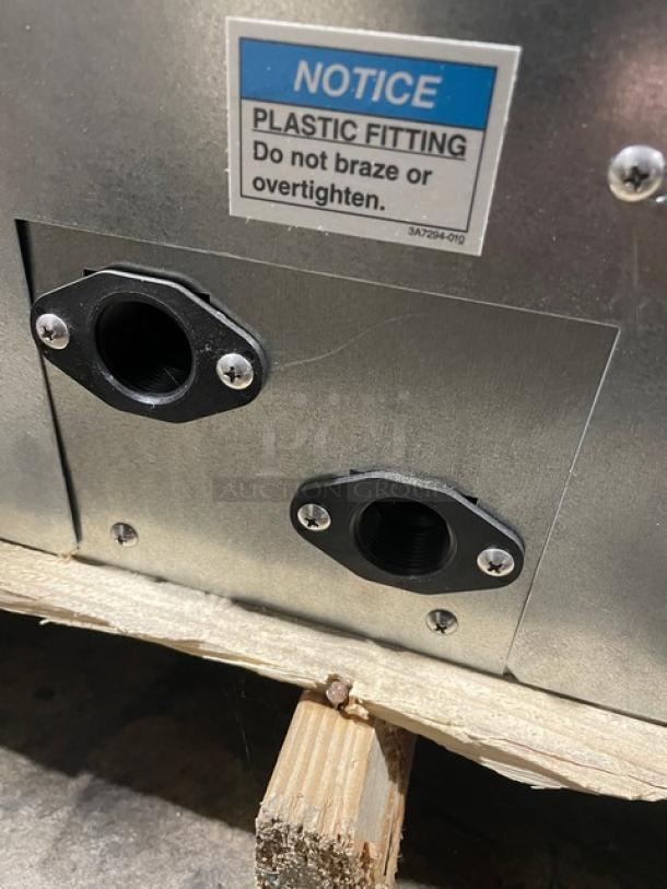 New! Scratch-N-Dent! Hoshizaki Commercial Stainless Steel Opti-Serve Countertop Nugget Ice Making Machine! With Water Dispenser! Model: DCM-300BAH-OS SN: N03536C! 115V 1 Phase! - Image 8 of 12