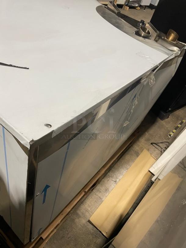 New! Scratch-N-Dent! Electrolux Air-O-Steam Touchline Series Commercial Stainless Steel Natural Gas-Powered Full-Size Combi Oven! With Wire Oven Racks! With Spray Hose! Model: AOS062GTP1 SN: 71910001! 120V! On Legs! - Image 3 of 15