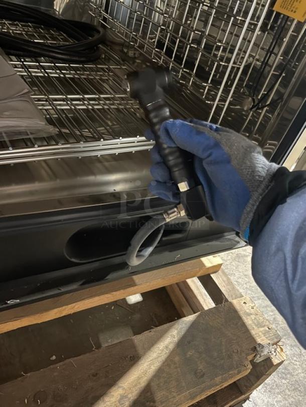 New! Scratch-N-Dent! Electrolux Air-O-Steam Touchline Series Commercial Stainless Steel Natural Gas-Powered Full-Size Combi Oven! With Wire Oven Racks! With Spray Hose! Model: AOS062GTP1 SN: 71910001! 120V! On Legs! - Image 6 of 15