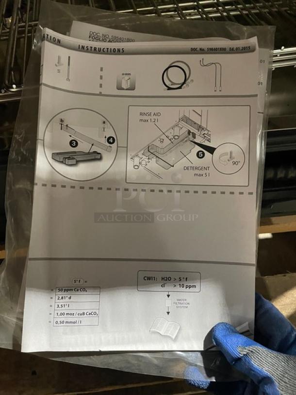 New! Scratch-N-Dent! Electrolux Air-O-Steam Touchline Series Commercial Stainless Steel Natural Gas-Powered Full-Size Combi Oven! With Wire Oven Racks! With Spray Hose! Model: AOS062GTP1 SN: 71910001! 120V! On Legs! - Image 7 of 15
