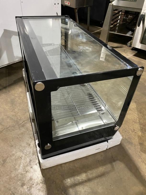 New! Scratch-N-Dent! Marchia Commercial Stainless Steel 48" Countertop Refrigerated Straight Glass Bakery Display/Showcase! With LED Lighting! With Adjustable Wire Rack! With Rear Sliding Glass Doors! Model: MDC260-ST! 110-120V! - Image 4 of 10
