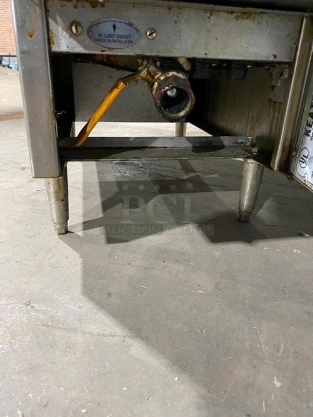 Keating Commercial Stainless Steel Electric Powered Countertop Instant Recovery Deep Fat Fryer! With Back Splash! With Frying Baskets! Model: 10X11TSCM SN: 41327! 208/240V 3 Phase! On Legs! Working When Removed! - Image 8 of 12