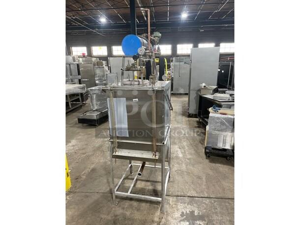 New! Insinger! 2022! Energy Star Commercial Stainless Steel Automatic Door Type, Single Tank Scullery Machine/Passthrough Dishwasher! With Tank! Model: 50-20N2-NSU! 440V 3 Phase! - Image 3 of 9