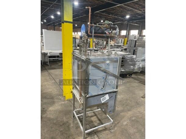 New! Insinger! 2022! Energy Star Commercial Stainless Steel Automatic Door Type, Single Tank Scullery Machine/Passthrough Dishwasher! With Tank! Model: 50-20N2-NSU! 440V 3 Phase! - Image 4 of 9