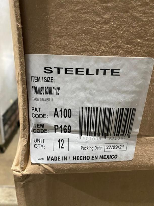 All New In The Box! Steelite American Basics Anfora Edition 7.5" Tiramisu White Coupe Bowls! Model: A100P169! 54X Your Bid! - Image 5 of 11