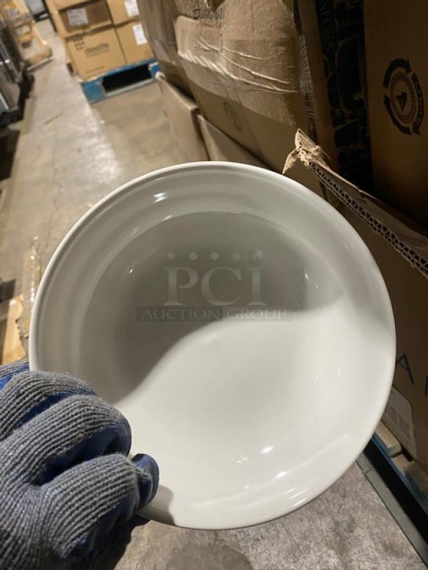 All New In The Box! Steelite American Basics Anfora Edition 7.5" Tiramisu White Coupe Bowls! Model: A100P169! 54X Your Bid! - Image 10 of 11