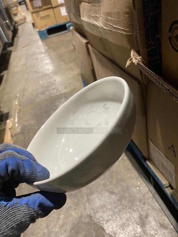 All New In The Box! Steelite American Basics Anfora Edition 7.5" Tiramisu White Coupe Bowls! Model: A100P169! 54X Your Bid! - Image 11 of 11