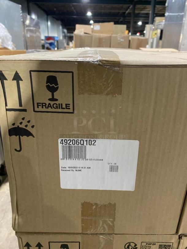 All New In The Box! Steelite Bormioli Rocco Florian Edition 12.6oz. Rocks/Double Old-Fashioned Tumbler Glasses! Model: 49206Q102! 39X Your Bid! - Image 6 of 8