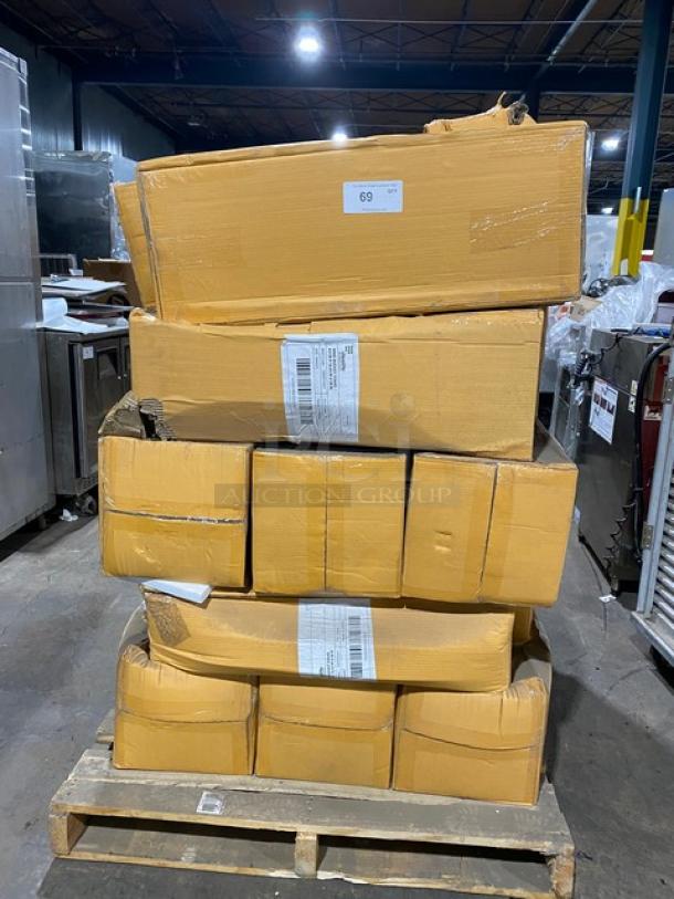 New In The Box! Steelite International Commercial Stainless Steel 10.25"x9.5"x28" Wine Bucket Stands! Model: 7600CV041! 20X Your Bid! - Image 1 of 8