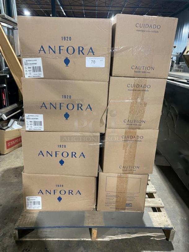 All New In The Box! Steelite Anfora Edition Matte Terracotta 10.5x1.75 (50oz) Ensenada Bowls! Model: B946P277! 19X Your Bid! - Image 1 of 9